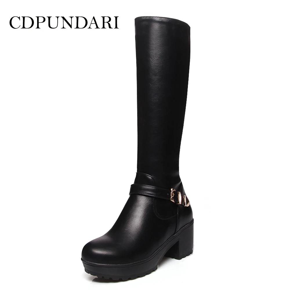 CDPUNDARI Round Toe High heels Winter boots women Platform boots shoes Ladies Calf boots
CDPUNDARI Round Toe High heels Winter boots women Platform boots shoes Ladies Calf boots
