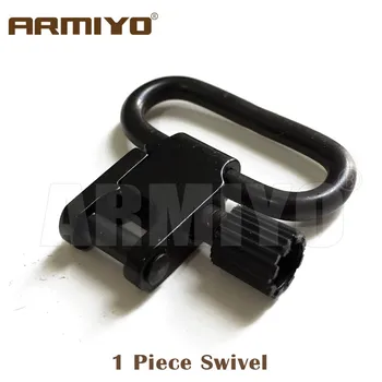 Armiyo 1" 1 Inch 25.4mm Rifle Gun Sling Swivel Adapter with Quick Removable Base Hunting Paintball Accessories 1403-2-1
Armiyo 1" 1 Inch 25.4mm Rifle Gun Sling Swivel Adapter with Quick Removable Base Hunting Paintball Accessories 1403-2-1
