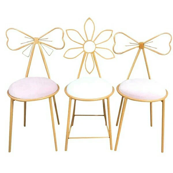 Modern Minimalist Bedroom Backrest Princess Nail Makeup Chair Ins Bow Net Red Girl Heart Dresser Stool
Modern Minimalist Bedroom Backrest Princess Nail Makeup Chair Ins Bow Net Red Girl Heart Dresser Stool