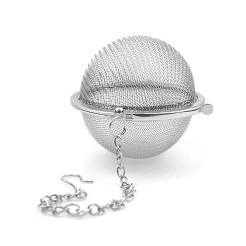 Tea Infuser Stainless Steel Tea Ball Leaf Tea Strainer for Brewing Device Herbal Spice Filter Kitchen Tools Dropshipping X
Tea Infuser Stainless Steel Tea Ball Leaf Tea Strainer for Brewing Device Herbal Spice Filter Kitchen Tools Dropshipping X