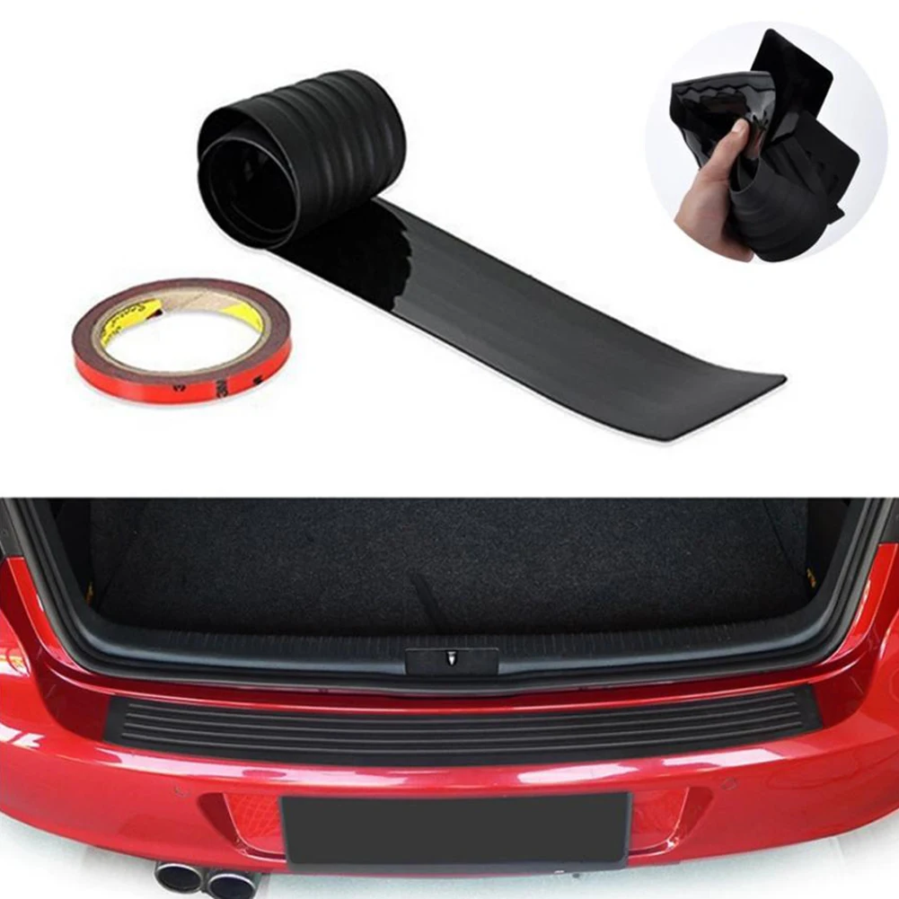 Universal Car Stickers Black Rear Bumper Strip Sill Protector Plate Rubber Cover Guard Trim Accessories Stying Anti-Kicked
Universal Car Stickers Black Rear Bumper Strip Sill Protector Plate Rubber Cover Guard Trim Accessories Stying Anti-Kicked