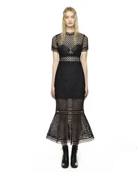 2019 Mermaid Dress Sexy Celebrity Hollow Out Short Lace See-Through Women O Neck Night Club Body con Patry Dresses Wholesale
2019 Mermaid Dress Sexy Celebrity Hollow Out Short Lace See-Through Women O Neck Night Club Body con Patry Dresses Wholesale