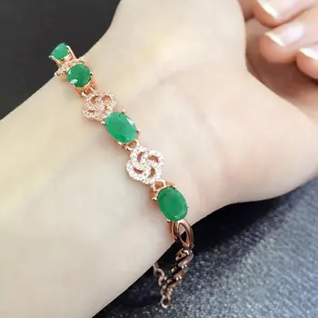 2017 Real Qi Xuan_Fashion Jewelry_Colombia Green Stone Fashion Bracelets_Rose Gold Color Green Bracelet_Factory Directly Sales
2017 Real Qi Xuan_Fashion Jewelry_Colombia Green Stone Fashion Bracelets_Rose Gold Color Green Bracelet_Factory Directly Sales