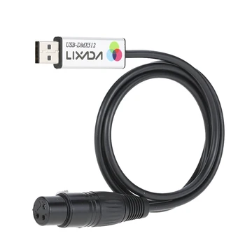 Professional Lixada USB to DMX Interface Adapter LED DMX512 Computer PC Stage Lighting Controller Dimmer
Professional Lixada USB to DMX Interface Adapter LED DMX512 Computer PC Stage Lighting Controller Dimmer