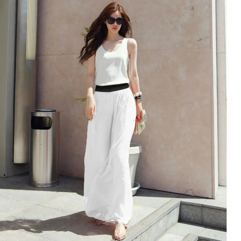 Women Skirt Casual Solid Stretch High Waist Skirt Plain Flared Pleated Long Skirt 2019 Skirt Female Faldas Mujer Jupe
Women Skirt Casual Solid Stretch High Waist Skirt Plain Flared Pleated Long Skirt 2019 Skirt Female Faldas Mujer Jupe