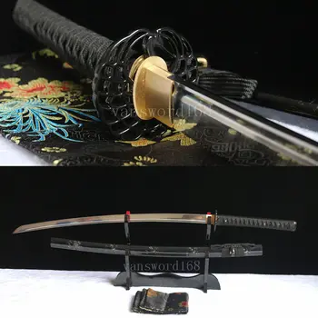 Sword HANDMADE 1060 HIGH CARBON STEEL JAPANESE SAMURAI SWORD KATANA SHARP BLADE.
Sword HANDMADE 1060 HIGH CARBON STEEL JAPANESE SAMURAI SWORD KATANA SHARP BLADE.