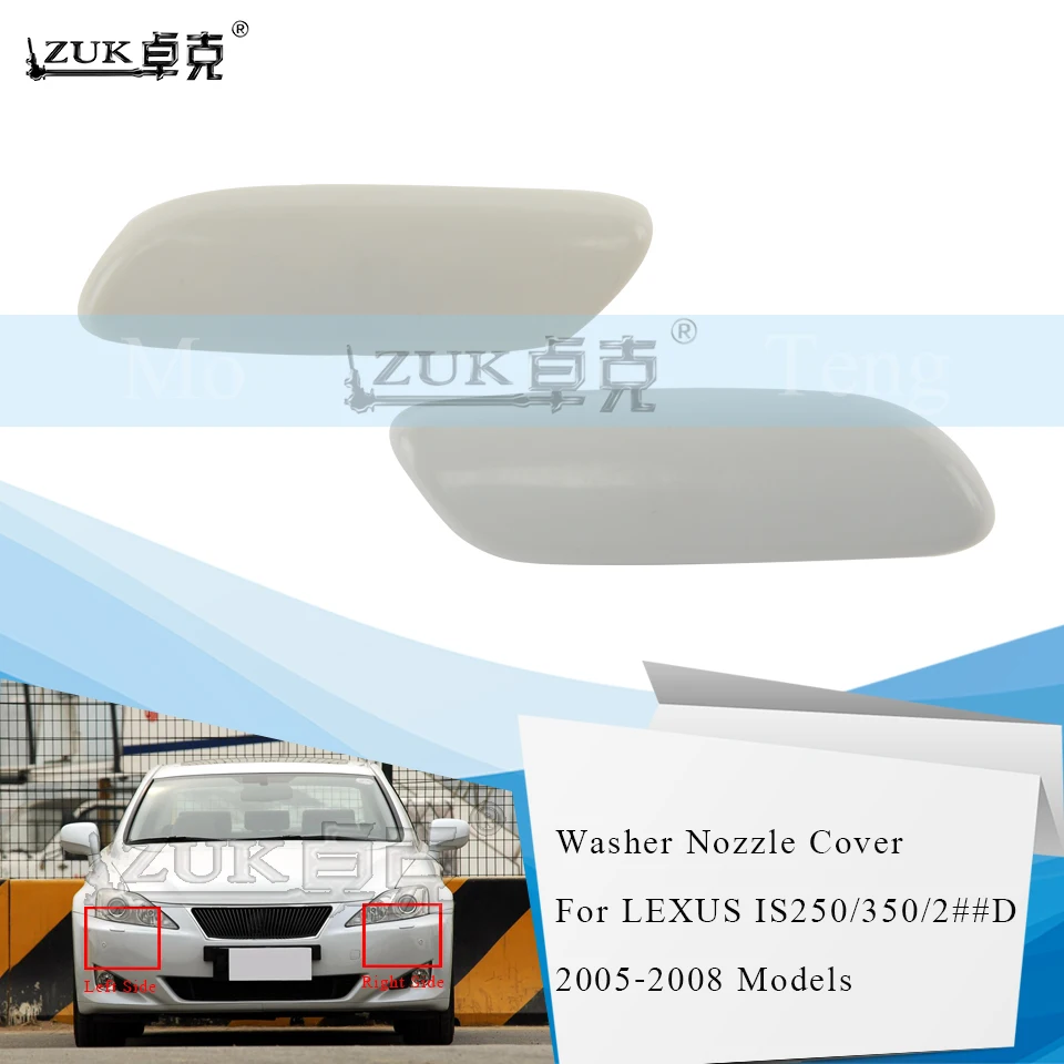 ZUK Car Headlamp Washer Nozzle Cover Water Spray Jet Cap For For LEXUS IS250 IS300 IS350 85382-53040 85381-53080 Base Color
ZUK Car Headlamp Washer Nozzle Cover Water Spray Jet Cap For For LEXUS IS250 IS300 IS350 85382-53040 85381-53080 Base Color