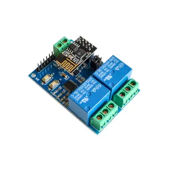 5V ESP8266 ESP-01 2 Channel WiFi Relay Module 2 Channel Relay Module For IOT Smart Home
5V ESP8266 ESP-01 2 Channel WiFi Relay Module 2 Channel Relay Module For IOT Smart Home