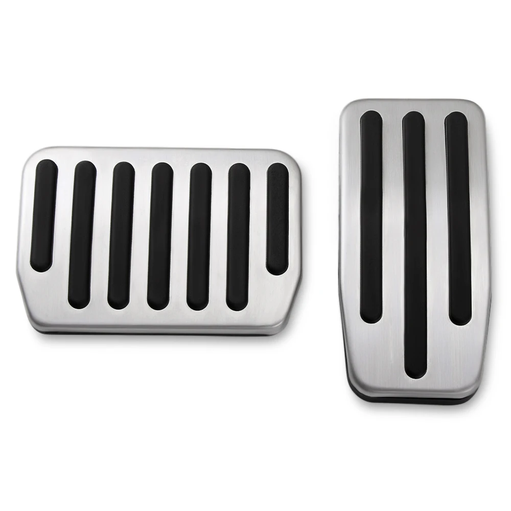 2 Pcs Non-Slip Performance Aluminium alloy Accelerator Foot Rest Modified Pedal Pads Kit for Tesla Model 3 Brake Replacement | Автомобили