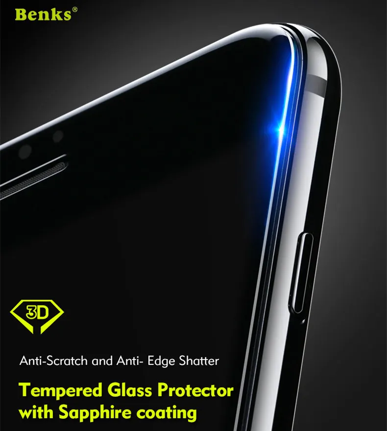 For iPhone 7/ 7 Plus Tempered Glass Screen Protector Benks Sapphire Coating 3D Full Cover Protective Film for iPhone7 Plus
For iPhone 7/ 7 Plus Tempered Glass Screen Protector Benks Sapphire Coating 3D Full Cover Protective Film for iPhone7 Plus