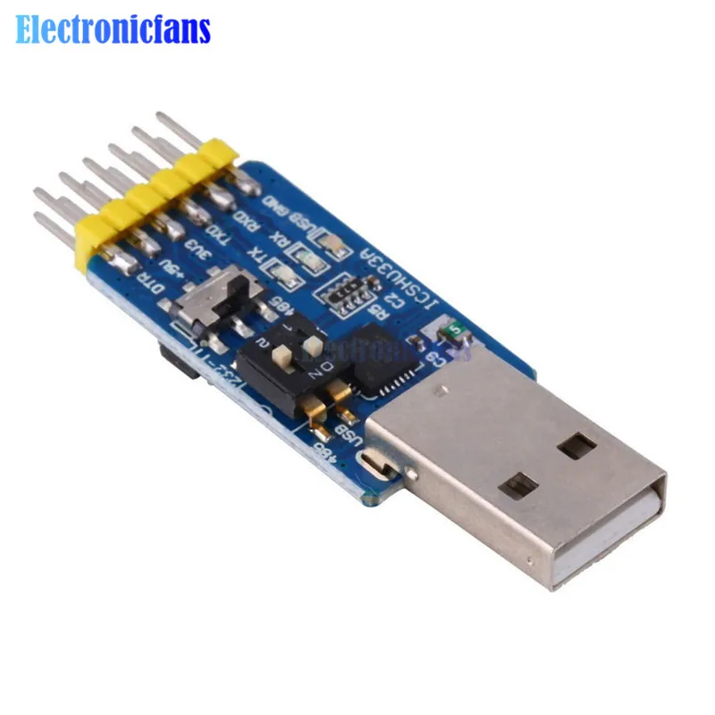 CP2102 USB to TTL RS232 USB TTL to RS485 Mutual Convert 6 in 1 Convert USB to Serial 3.3V Multifunctional Convert Interface
CP2102 USB to TTL RS232 USB TTL to RS485 Mutual Convert 6 in 1 Convert USB to Serial 3.3V Multifunctional Convert Interface