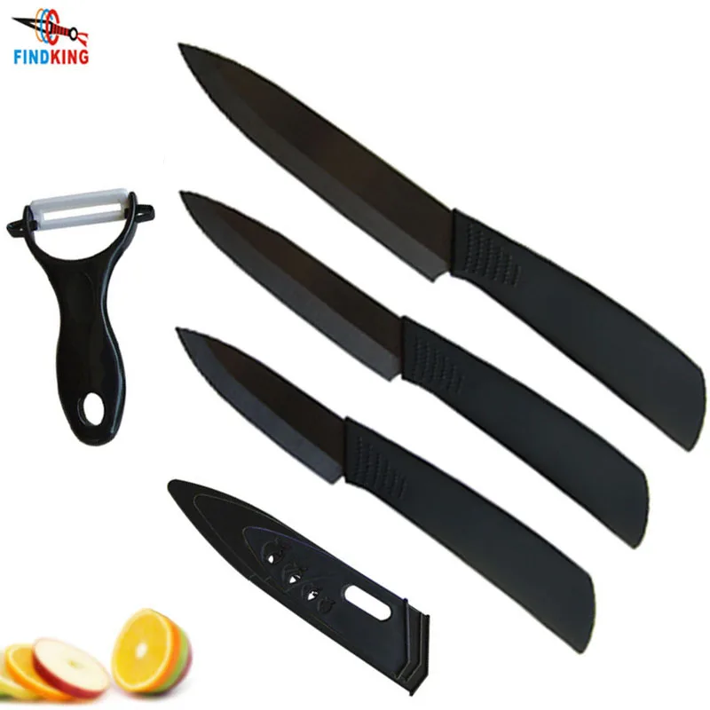 Top quality Gifts Zirconia black blade black handle 3" 4" 5" inch + Peeler + covers ceramic knife set kitchen fruit knife set
Top quality Gifts Zirconia black blade black handle 3" 4" 5" inch + Peeler + covers ceramic knife set kitchen fruit knife set