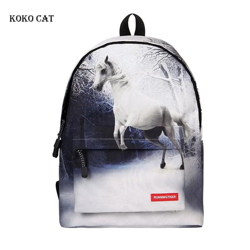 Animal Canvas Backpacks Cute Elephant tiger 3D cartoon printed Bag Casual Children School daily Rucksacks Mochila Mujer
Animal Canvas Backpacks Cute Elephant tiger 3D cartoon printed Bag Casual Children School daily Rucksacks Mochila Mujer
