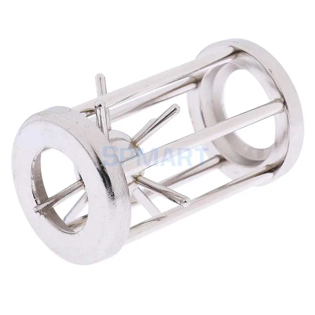 1Pc Alloy Cage Lock Puzzle Classic Metal Brain Teaser IQ EQ Test Educational Classic Toys Xmas Gift for Adult Children Kids
1Pc Alloy Cage Lock Puzzle Classic Metal Brain Teaser IQ EQ Test Educational Classic Toys Xmas Gift for Adult Children Kids
