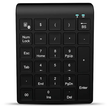 27 Keys Bluetooth Wireless Numeric Keypad Mini Numpad With More Function Keys Digital Keyboard For Pc Accounting Tasks
27 Keys Bluetooth Wireless Numeric Keypad Mini Numpad With More Function Keys Digital Keyboard For Pc Accounting Tasks