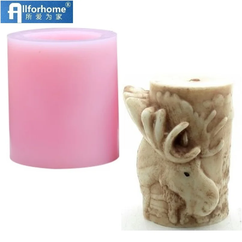 Animal 3D Moose Deer Silicone Candle Mold Silicone Soap Mold Craft Art Mould Candle Making Mold Wax Pillar Candle diy Tool
Animal 3D Moose Deer Silicone Candle Mold Silicone Soap Mold Craft Art Mould Candle Making Mold Wax Pillar Candle diy Tool