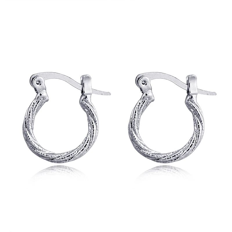 1pair Simple Fashion Silver Color Circle Hoop Earrings For Women Round Small Earrings Brincos Bijoux Jewelry Gift E336
1pair Simple Fashion Silver Color Circle Hoop Earrings For Women Round Small Earrings Brincos Bijoux Jewelry Gift E336