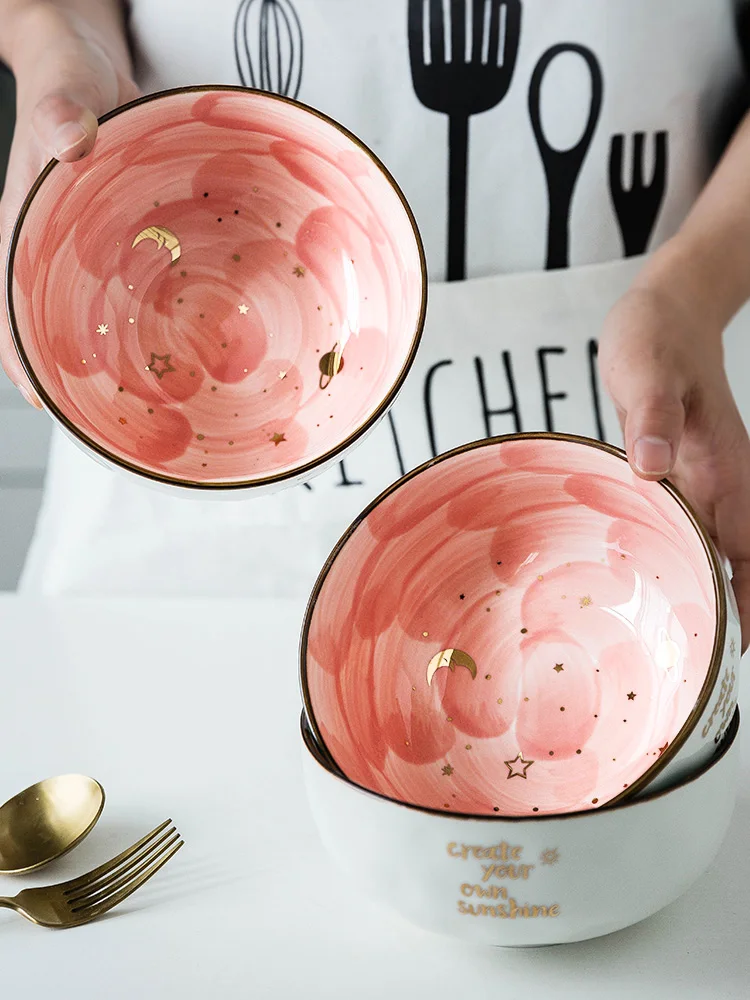 EECAMAIL Phnom Penh Ceramics Cute Bowl Oatmeal Breakfast Bowl Star Bowl Dessert Bowl Soup Bowl Noodle Bowl
EECAMAIL Phnom Penh Ceramics Cute Bowl Oatmeal Breakfast Bowl Star Bowl Dessert Bowl Soup Bowl Noodle Bowl