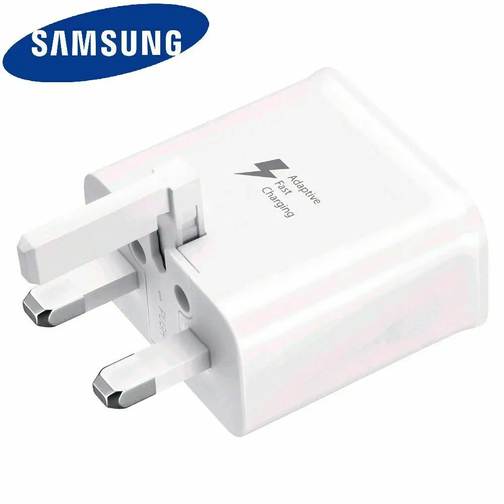 Orignal For Samsung Fast Charger UK Plug Adapter Quick Fast Charge 1.5M Type C Cable for Galaxy S10 S8 S9 Plus A3 A5 A7 2017
Orignal For Samsung Fast Charger UK Plug Adapter Quick Fast Charge 1.5M Type C Cable for Galaxy S10 S8 S9 Plus A3 A5 A7 2017