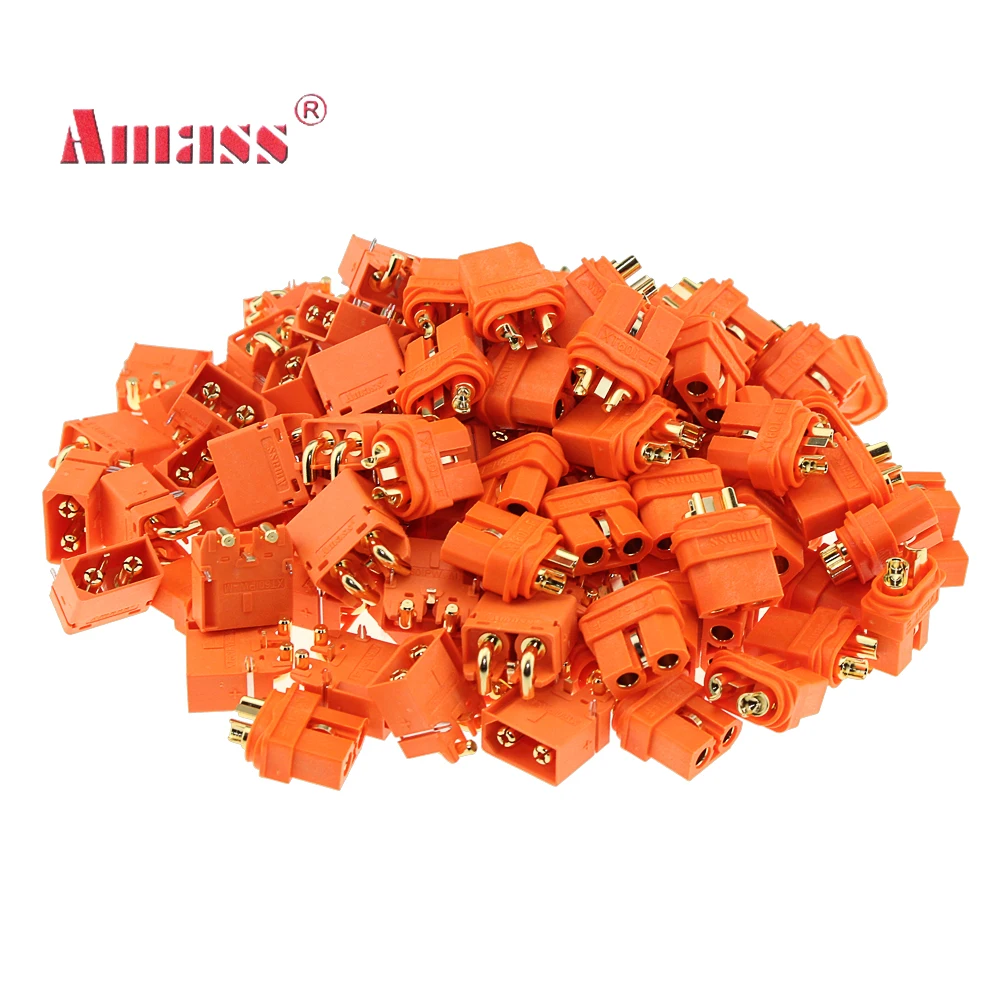 10 Pair Amass XT60I/XT60H/XT30U Bullet Connector Plug Upgrated of XT60I-Female & XT60IPW-Male Gold Plated For Rc Parts
10 Pair Amass XT60I/XT60H/XT30U Bullet Connector Plug Upgrated of XT60I-Female & XT60IPW-Male Gold Plated For Rc Parts
