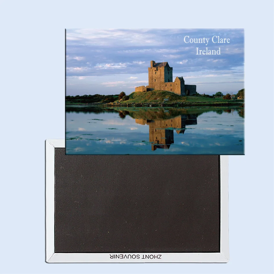 Dunguaire Castle, Kinvara, County Clare, Ireland, Magnetic refrigerator stickers, tourist souvenirs, small gifts 24736
Dunguaire Castle, Kinvara, County Clare, Ireland, Magnetic refrigerator stickers, tourist souvenirs, small gifts 24736