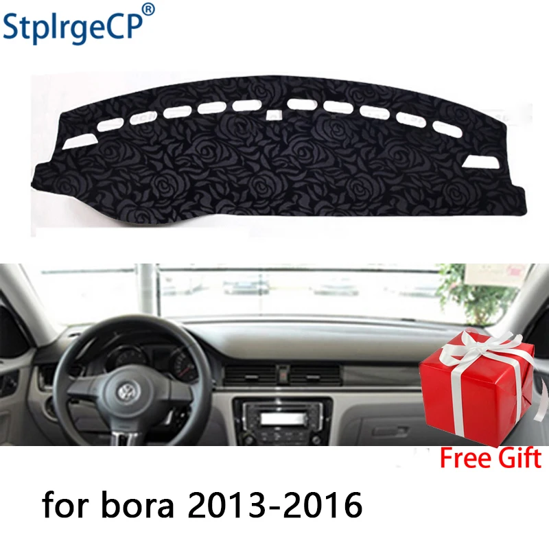 Latest Rose Pattern Non-slip Car Dashboard Cover Dash Mat Pad DashMat ANti-UV Car Sticker for Volkswagen bora 2013-2018 Styling
Latest Rose Pattern Non-slip Car Dashboard Cover Dash Mat Pad DashMat ANti-UV Car Sticker for Volkswagen bora 2013-2018 Styling