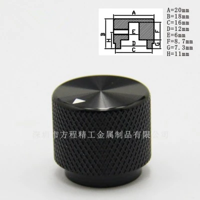 5pcs aluminum knob Instrument knob potentiometer knob 20*18*6mm potentiometer cap Volume knob switch cap Encoder for amplifier
5pcs aluminum knob Instrument knob potentiometer knob 20*18*6mm potentiometer cap Volume knob switch cap Encoder for amplifier