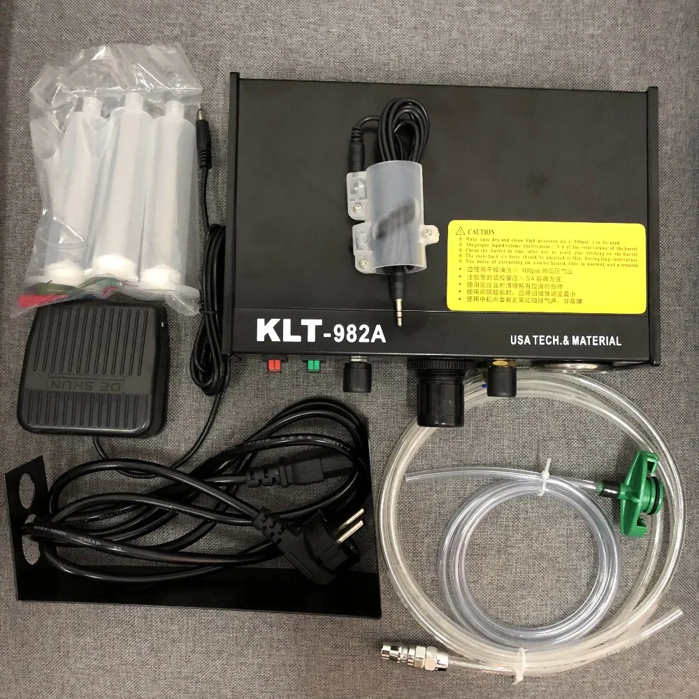 KLT-982A Auto dispense glue tool for frame ,for iphone X mobile phone frame repair dispense glue machine 220V/110V Voltage
KLT-982A Auto dispense glue tool for frame ,for iphone X mobile phone frame repair dispense glue machine 220V/110V Voltage