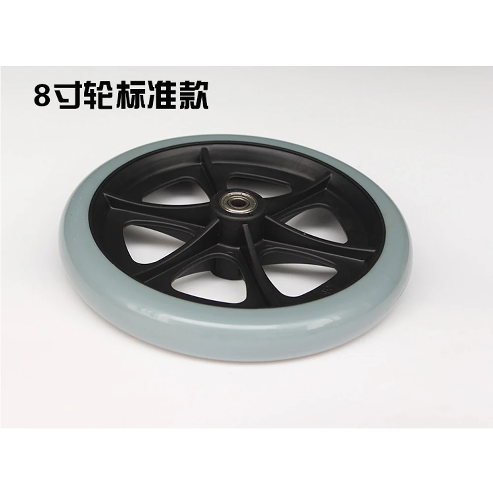 2 Adet 8 Inc Tekerlekli Sandalye On Tekerlekler Tekerlekli Sandalye Tekeri Kucuk Tekerlekli Tekerlekli Sandalye Aliexpress