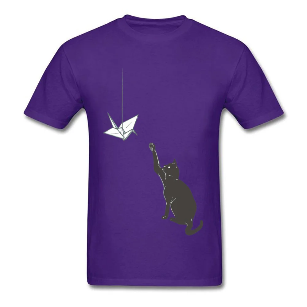 Origami cat_purple