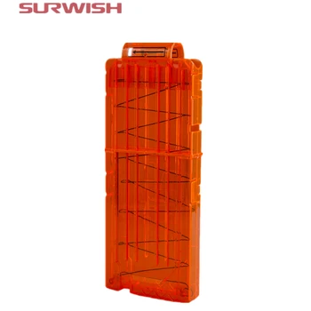 Surwish 12 Reload Round Darts Replacement Plastic Toy Gun