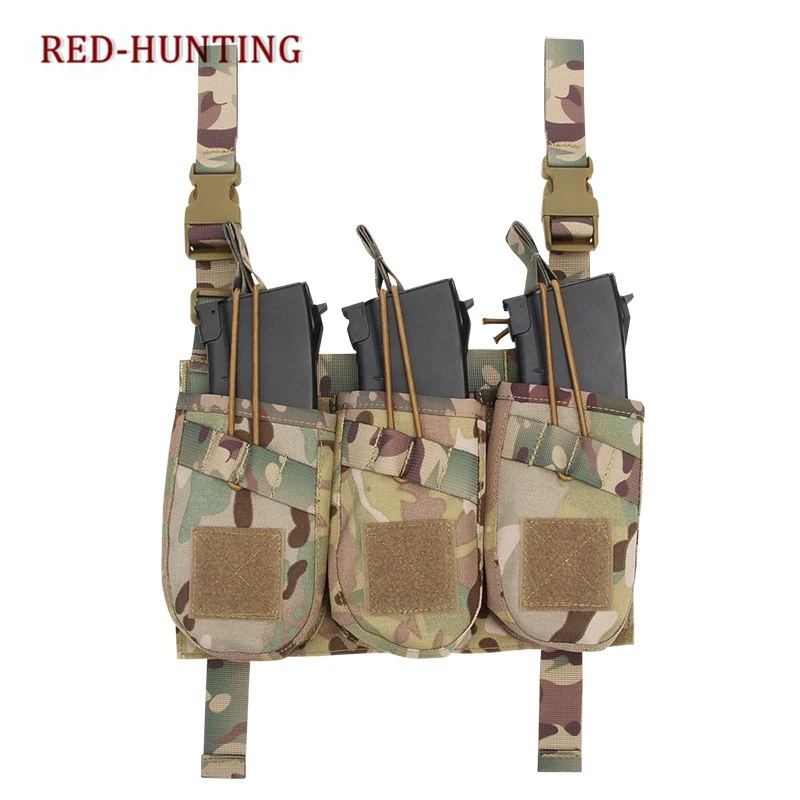 AR/AK Series Triple Single Open-Top Mag Pouch Tactical Rifle Magazine Pouch M4 Utility Ammo Pouch Airsoft Paintball Gear
AR/AK Series Triple Single Open-Top Mag Pouch Tactical Rifle Magazine Pouch M4 Utility Ammo Pouch Airsoft Paintball Gear