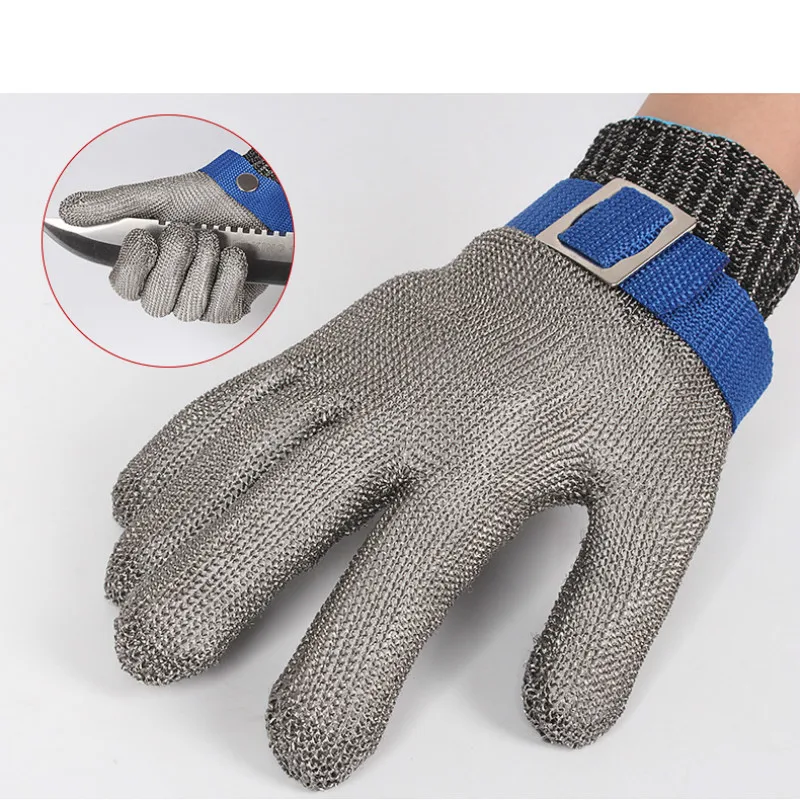 1 PC Anti-cutting Safety Stab Resistant Work Gloves Stainless Steel Wire Safety Gloves Cut Metal Mesh Butcher Cut Work Gloves
1 PC Anti-cutting Safety Stab Resistant Work Gloves Stainless Steel Wire Safety Gloves Cut Metal Mesh Butcher Cut Work Gloves