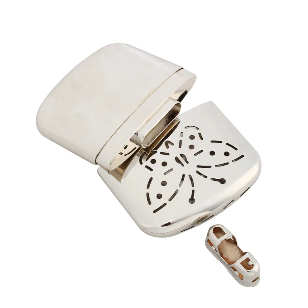 Pocket Heater Hand Warmer Stainless Steel Ultralight Portable Pocket Heater Small Handy Pocket Warmer Heater
Pocket Heater Hand Warmer Stainless Steel Ultralight Portable Pocket Heater Small Handy Pocket Warmer Heater