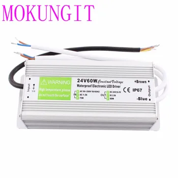 Fast shipping 10pcs 24V 60W IP67 Waterproof LED Power Supply AC90-250V To DC 24V LED Driver Switch Transformer Outdoor Light
Fast shipping 10pcs 24V 60W IP67 Waterproof LED Power Supply AC90-250V To DC 24V LED Driver Switch Transformer Outdoor Light