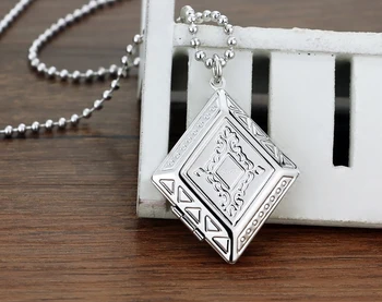 Couple pendant Photo Frame pendant Silver color necklace Lovers Pendant Bead Chain Necklace Women Gift giving Small gifts
Couple pendant Photo Frame pendant Silver color necklace Lovers Pendant Bead Chain Necklace Women Gift giving Small gifts