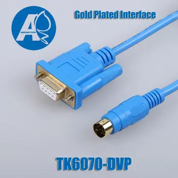 TK6070-DVP Cable For WEINVIEW TK6070 Touch Panel HMI and DVP PLC Communication ,TK6070DVP, TK6070-XC
TK6070-DVP Cable For WEINVIEW TK6070 Touch Panel HMI and DVP PLC Communication ,TK6070DVP, TK6070-XC