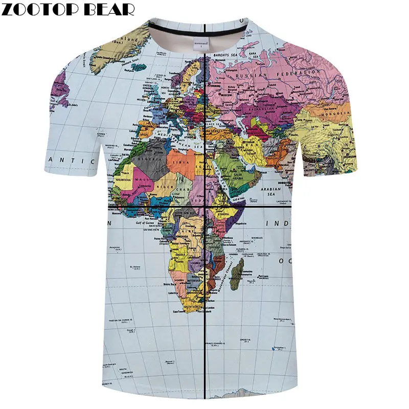 Clear World Map 3D Printed t shirt Travel tshirt Men t-shirt Top Tees Funny Short Sleeve Shirt Streetwear Dropship ZOOTOP BEAR
Clear World Map 3D Printed t shirt Travel tshirt Men t-shirt Top Tees Funny Short Sleeve Shirt Streetwear Dropship ZOOTOP BEAR