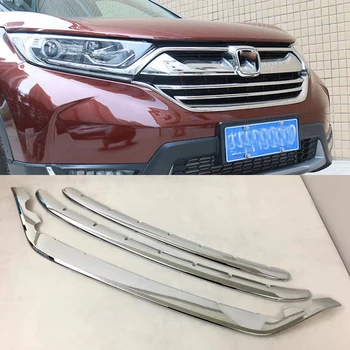 MONTFORD ABS Chrome Front Bottom Center Grille Frame Cover Trim Protective Frame Car Styling 3Pcs For Honda CRV CR-V 2017 2018
MONTFORD ABS Chrome Front Bottom Center Grille Frame Cover Trim Protective Frame Car Styling 3Pcs For Honda CRV CR-V 2017 2018