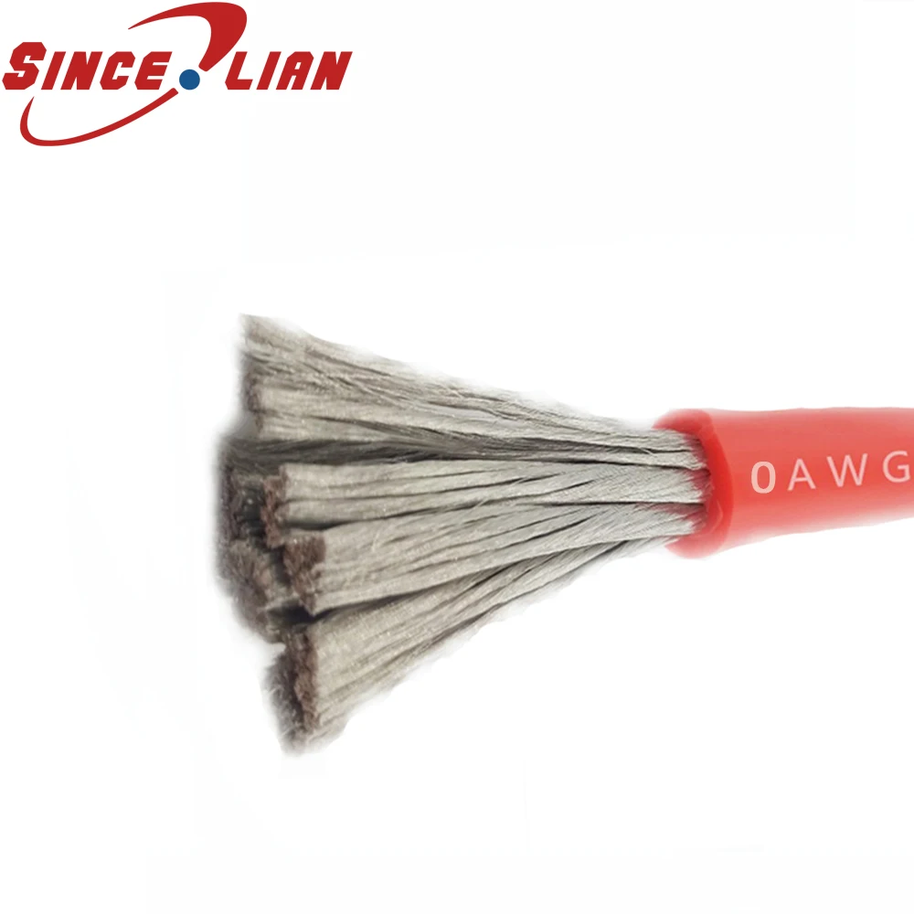 AWG Silicone Line Ultra Flexiable Test Line Cable 0AWG -60-200 Degree High Temperature High Voltage 0AWG Wire Power Cord
AWG Silicone Line Ultra Flexiable Test Line Cable 0AWG -60-200 Degree High Temperature High Voltage 0AWG Wire Power Cord