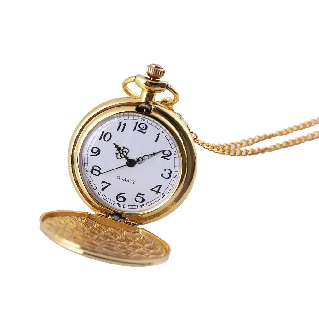 Classic Large TwoFaced Gold Fashion Pocket Watch Court Style Pocket watch man woman kid gift necklace clock Couple old man watcH
Classic Large TwoFaced Gold Fashion Pocket Watch Court Style Pocket watch man woman kid gift necklace clock Couple old man watcH