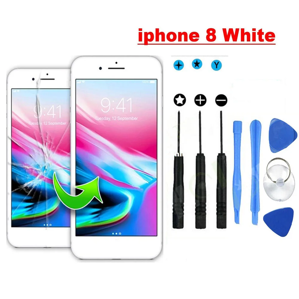 Sinbeda AAA+++ LCD For iPhone 8 LCD Screen Display Touch Screen Digitizer Assembly For iPhone 8 Plus LCD Pantalla Replacement
Sinbeda AAA+++ LCD For iPhone 8 LCD Screen Display Touch Screen Digitizer Assembly For iPhone 8 Plus LCD Pantalla Replacement