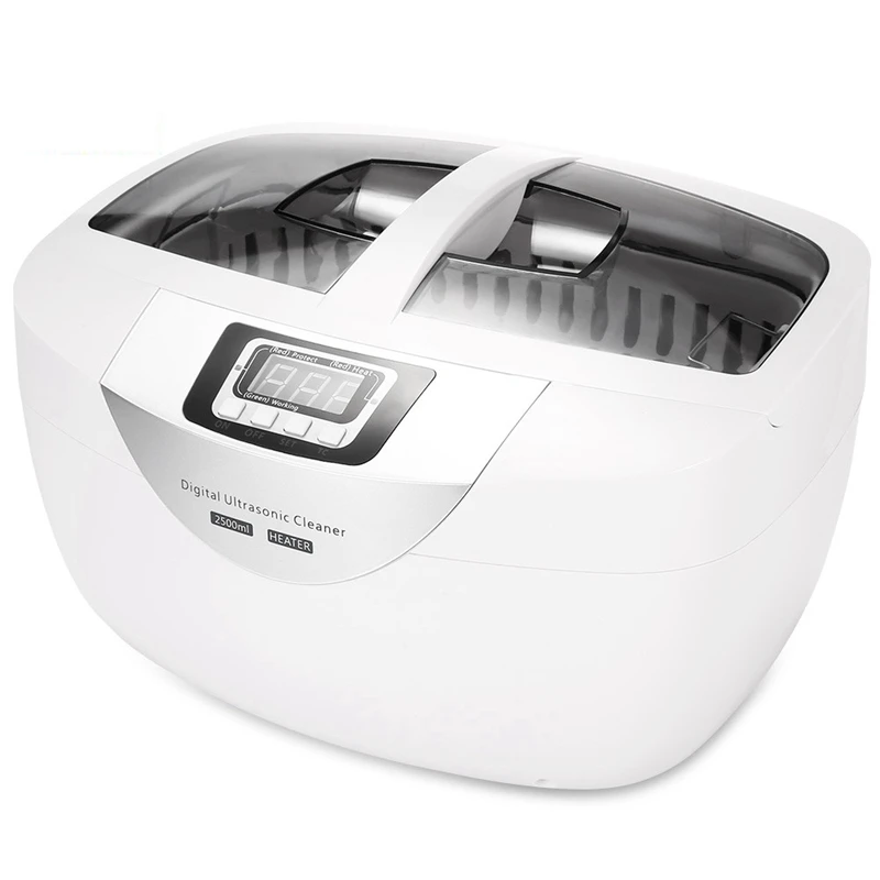 Ultrasonic Cleaner Jewelry Watches Instrument Of Manicure Nail Cleaner 2.5L 60W 40Khz Heating Ultrasonic Bath-Eu Plug
Ultrasonic Cleaner Jewelry Watches Instrument Of Manicure Nail Cleaner 2.5L 60W 40Khz Heating Ultrasonic Bath-Eu Plug