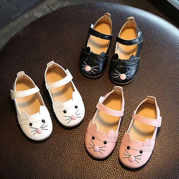 children leather shoes Kids Baby Girl Fashion Princess Cat Dance Nubuck Leather Single Shoes chaussures enfant fille ete4.08
children leather shoes Kids Baby Girl Fashion Princess Cat Dance Nubuck Leather Single Shoes chaussures enfant fille ete4.08