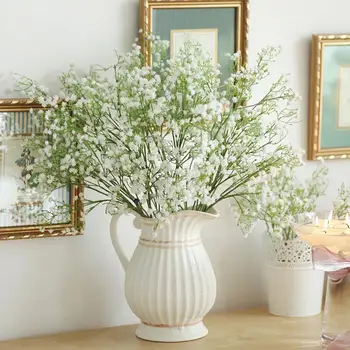 1 pcs Babies Breath Artificial Flowers Fake Gypsophila DIY Floral Bouquets Arrangement Wedding Home Garden Party Decoration
1 pcs Babies Breath Artificial Flowers Fake Gypsophila DIY Floral Bouquets Arrangement Wedding Home Garden Party Decoration