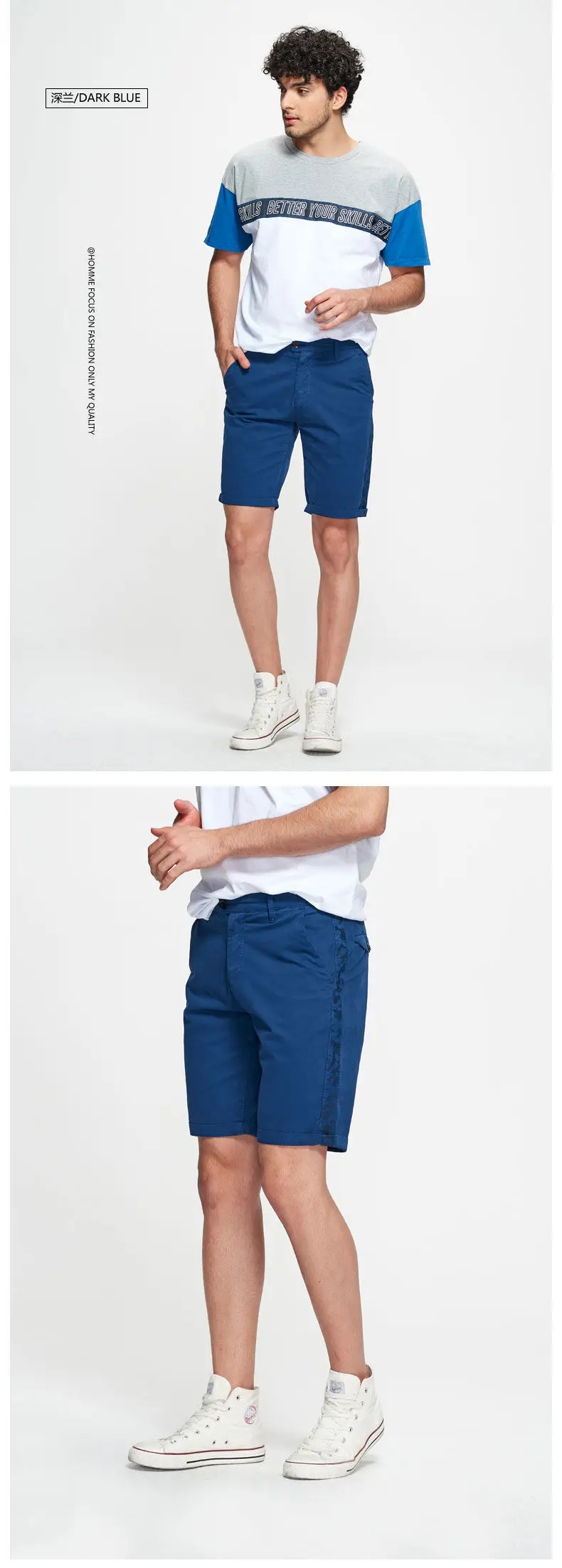 Casual Cotton Shorts Male Summer Quality Striped Travel Shorts Cargo Men Short Washed Pant Fashion Chinese Sprots Clothing Dress 06
