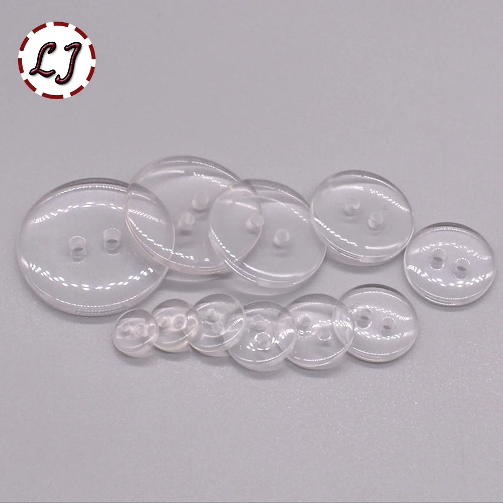 Пуговицы для шитья прозрачные 30 шт./лот 2 отверстия|transparent buttons|sewing buttonsbuttons sewing |