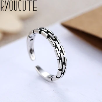 Bohemian Punk Real Silver Color Fancy Simple Rings for Women Statement Jewelry Big Antique Engagement Ring Party Gift 
Bohemian Punk Real Silver Color Fancy Simple Rings for Women Statement Jewelry Big Antique Engagement Ring Party Gift
