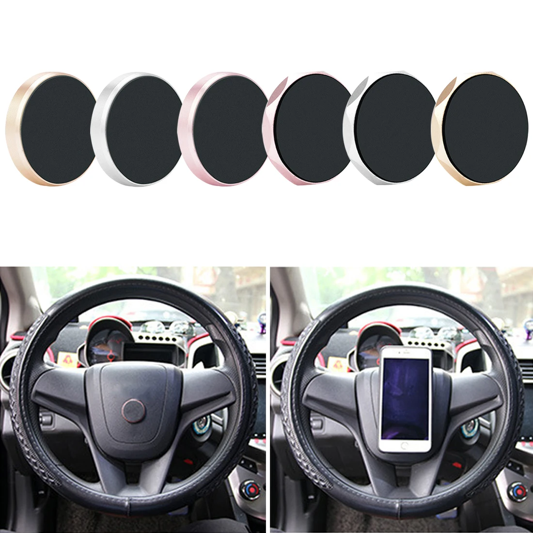 Mobile Phone Car Holder Aluminum alloy 360-degree Rotation Multifunction Universal Magnetic Car Magnetic Navigation Bracket New
Mobile Phone Car Holder Aluminum alloy 360-degree Rotation Multifunction Universal Magnetic Car Magnetic Navigation Bracket New