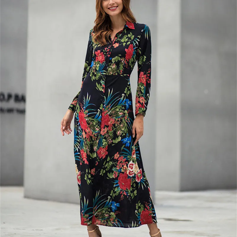 2018 Women Autumn Sexy Print Office Shirt Dress Casual Vintage Elegant Fashion Maxi Plus Size Dress
2018 Women Autumn Sexy Print Office Shirt Dress Casual Vintage Elegant Fashion Maxi Plus Size Dress